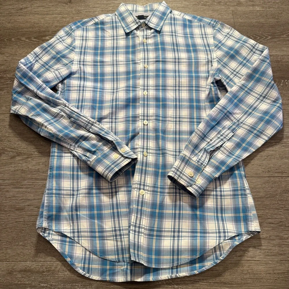 Banana Republic Shirt‎ Mens Small Blue 100% Cotton Preppy Classiccore Minimalist